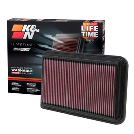 K&N Filtro de Aire de Alto Rendimiento 33-2260, Lavable, para Toyota 2001-2014