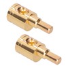 Jiawu 0GA Wire Reducer Pure Copper Gold-Plated Power Fit for