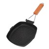 Frying Pan Outdoor Household Folding Beech Handle Energy Saving Non