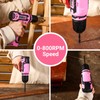 Cordless Drill：DEKOPRO 12V Power Drill Set with Pink 800RPM Electric