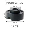 2 PCS Trolley Jack, Rubber Mat Trolley Jack, Low Profile
