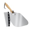 Pizza Peel Aluminum Pizza Spatula, Mooues Metal Pizza Paddle(14"x 16")