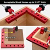 90 Degree Positioning Squares Right Angle Clamps for Woodworking -