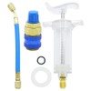 ZUDKSUY ABS Oil and Dye Injectors Kit, Rubber Manual AC