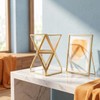 JIARI Glass Pen Holder Cup for Desk, Pencil Cup Holder,