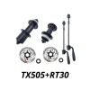 Bujes De Bicicleta Shimano Tx505, 32 H, Parte Trasera Y