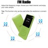 128GB MP3 Player with Bluetooth 5.2, Portable Green Music Player