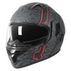 SPARK DOT Approved Modular Flip-Up Dual Visor Motorcycle Full Face