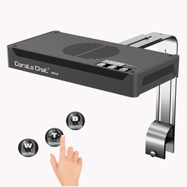 Corals Chat Aquarium Reef LED Light,40W Cree Full Spectrum Marine Saltwater Coral LED Light Lamp with Timer and Sunrise Sunset Moonlight Control for LPS/SPS Fish Nano Tank