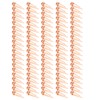 100set Punk Cone Spikes Studs Rose Gold Pointed Electroplating Burr