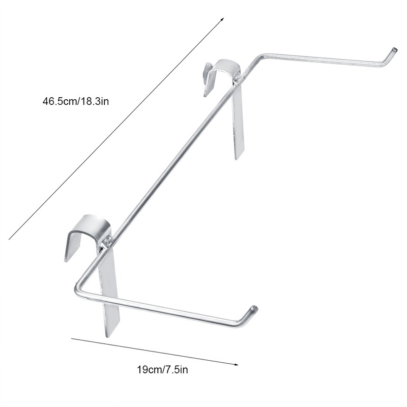 Stainless Steel Bee Frame Holder Bracket Shelving Rack Beekeeping Tool
