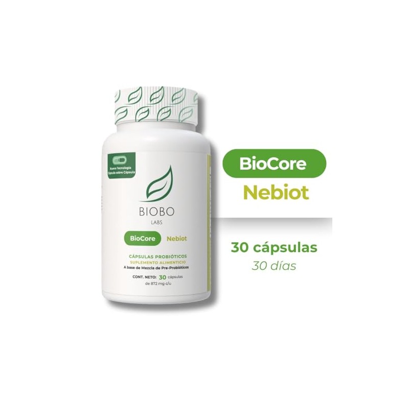 BioCore Nebiot, 30 Cápsulas