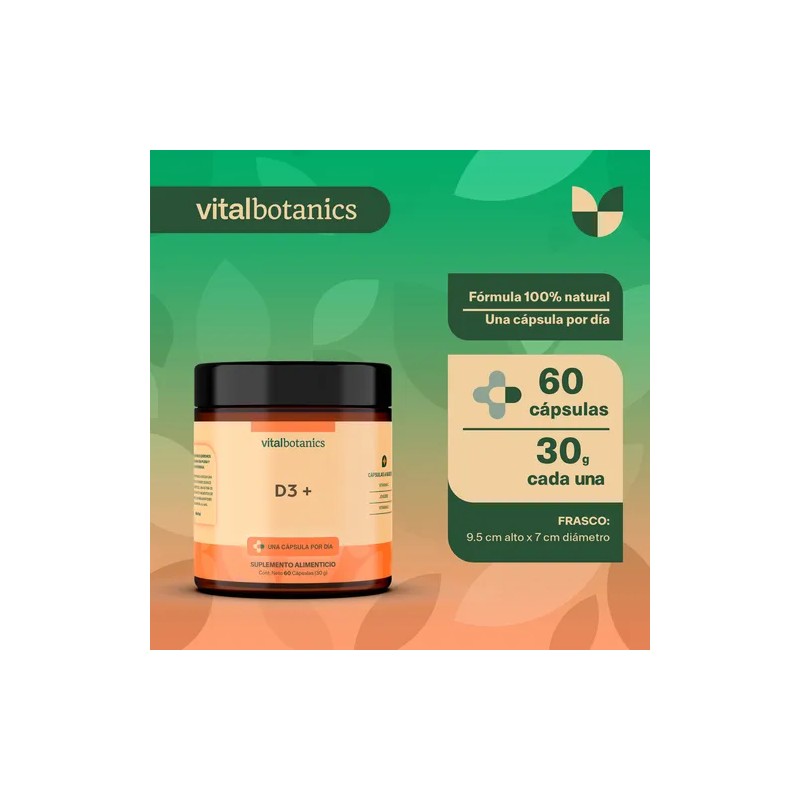 D3+ Multivitaminico | 3 En 1 Para Sistema Inmune Con