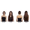 XUANHEFA Human Hair Ring Loop Hair Tip Extensions Remy Hair