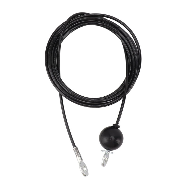 Fitness Gym Replacement Cable, Black Replacement Gym Cable for Homes