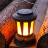Camping Lantern Rechargeable High Brightness Portable Retro Tent Light with