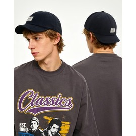 Croogo G-DY10 Men's Cap, Short Brim, Soft, Breathable, Plain, Simple, Work Hat, Skating, Running, Golf, Outdoor Activities