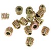 50 Pcs Wood Threaded Insert Nuts M4 x 8mm Screw