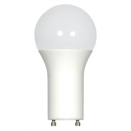 SATCO S29842 9.8 Watt 120 Volt; A19 LED Light Bulb; 4000K Cool White Light; GU24 Base; 220 deg. Beam Angle, Dimmable (24 LED Light Bulbs)