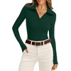 WIHOLL V Neck T Shirts for Women Polo Shirts Dressy