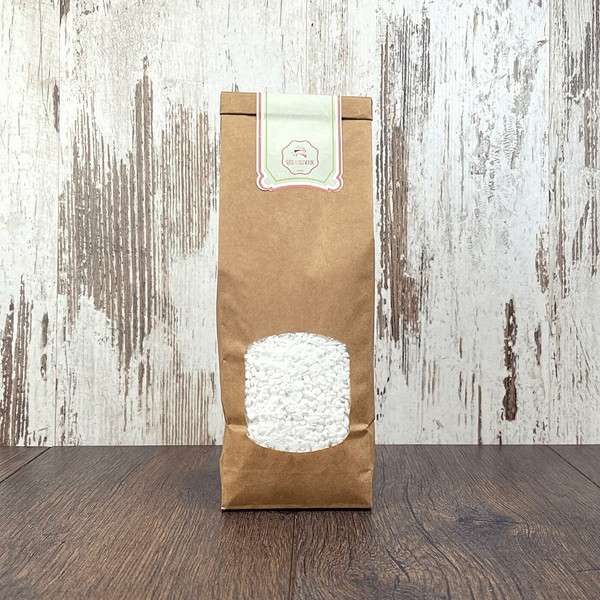 süssundclever.de® Organic Hail Sugar | Made from Beet Sugar | from Germany | 500 g | Plastic-free and Ecologically Sustainably Packed