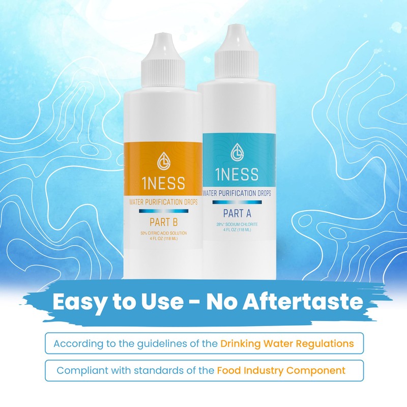 1ness 1ness Chlorine Dioxide Kit | 2 Part Liquid Classic