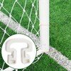 RunNico 50Pcs Soccer Goal Net Clips, Plastic Football Net Clip,