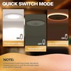 POWERASIA 12 Pack 4 Inch LED Can Lights with Night
