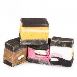 Liquorice Allsorts Fudge 225g Sweet Pouch