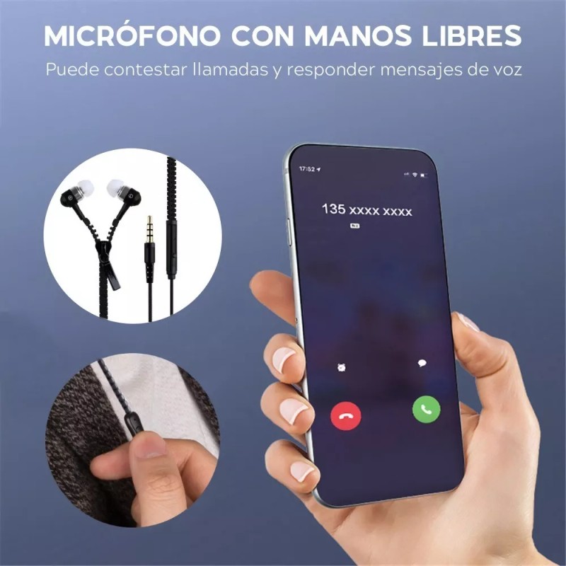Maíz Audifonos In Ear Alambricos Manos Libres Microfono Celular