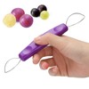 Stainless Steel Grape Peeler, Portablefruit Skin Peeler Purple Fruit Grape