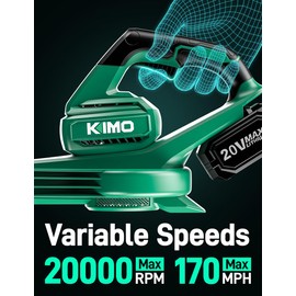 K I M O. Cordless Leaf Blower Bare Tool