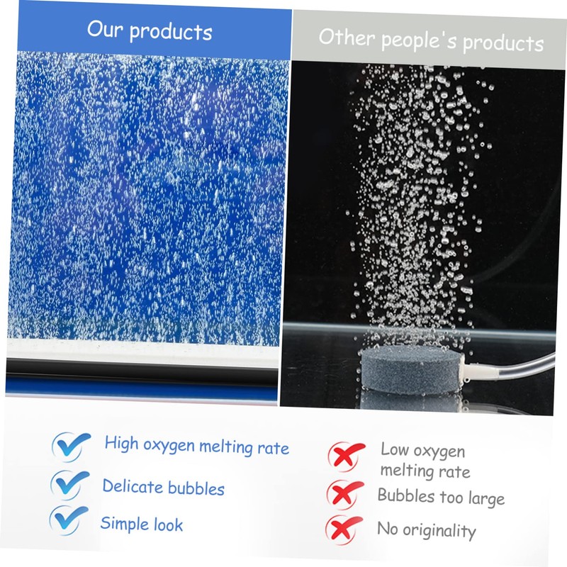 CIYODO Fish Tank Supply Nano Bubble Air Stone Oxygenating Pump