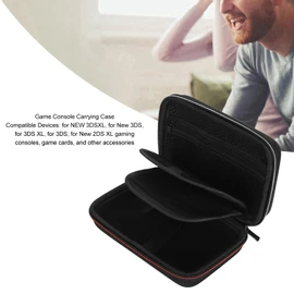 Carrying Case for New 3DSXL, Carrying Storage Case for New 3DS, Hard Shell Game Case for 3DS XL, Travel Case Organizer for New 2DS XL Gaming Consoles