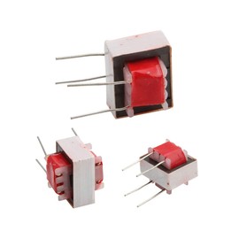 Hailege 5pcs EI14/EI-14 Audio Coupling Insulation Transformer Audio Transformer 600:600 1:1