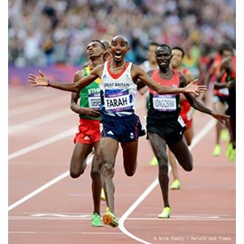 Mo Farah 18X24 Poster New! Rare! #BHG775735