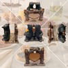 Napkin Holder with Kissing Bears Cabin Rustic Style Dining Décor