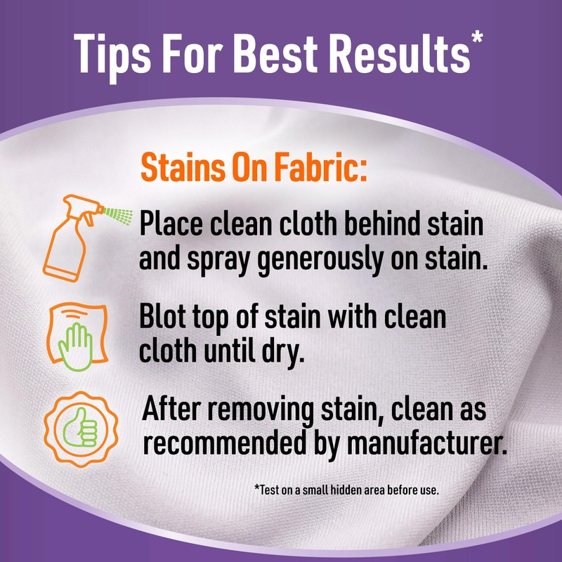CLR Stain-Free Carpet, Floor & Fabric, Fast-Acting Stain Remover, 26