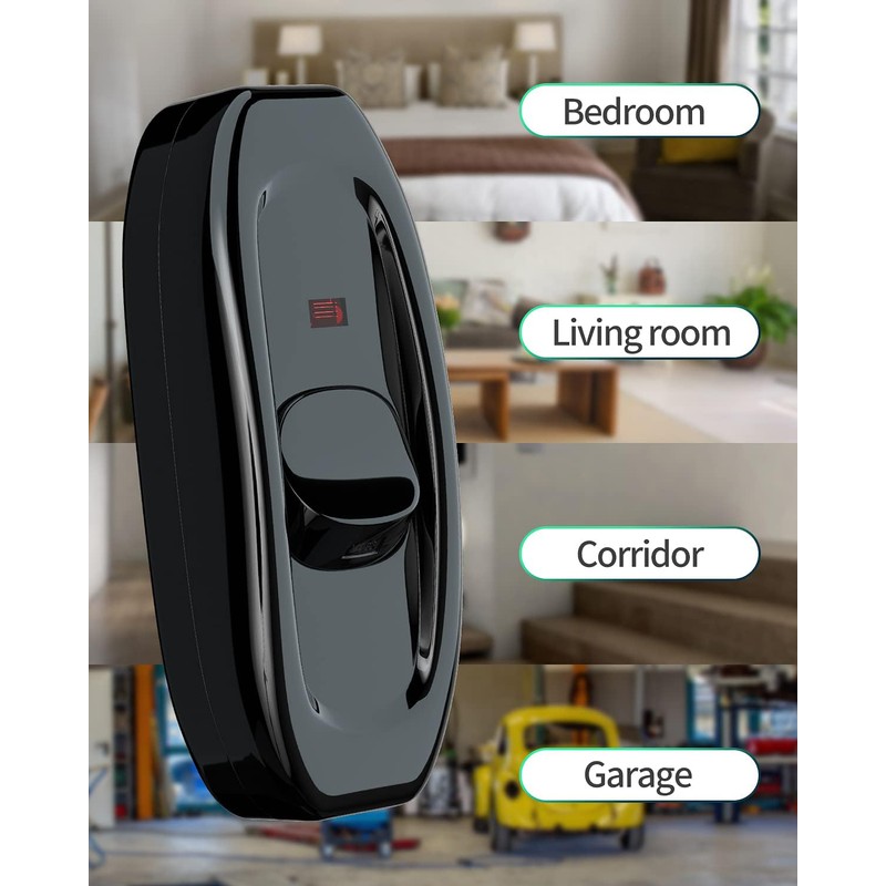 Greluma 3 Pcs 250V 10A Inline Switch Cable Device Switch