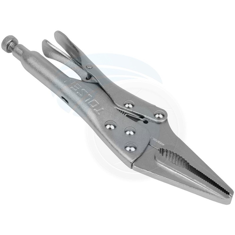 TOLSEN 9" Needle Nose Locking Vise Grips - Drop Forged