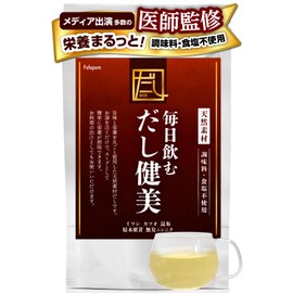 【医師監修】 飲む出汁 粉末 天然素材 200g 無添加【独自製法ｘだし殻残らず栄養丸ごと摂取】【メディアで活躍ｘ書籍執筆の女性医師も注目】 食塩不使用 豊富なカルシウム たんぱく質 Fufupure