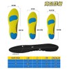 Insoles (Black+Gray), S 7.9 - 9.1 inches (20 - 23
