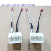 MACHSWON 2pcs Car Speaker Connector Wire Harness Adapter Connector for