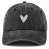 Womens Baseball Caps, Cute Heart Hat, Valentines Mothers Christmas Honeymoon