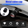 4PCS American Flag Tire Valve Stem Caps for Car, Auto