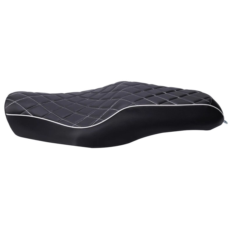KEEPDSGN Black Two Up Driver Passenger Seat For Harley Sportster