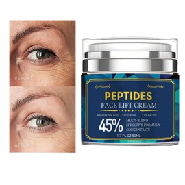 Grospe Face Lifting Cream,Peptide Collagen Cream Skin Tightening Firming Moisturizer for Face and Neck Eye Lift Tightening with Hyaluronic Acid & Vitamin E Skin Care 1.7 fl oz