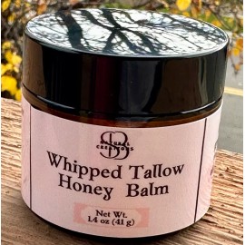 SB Natural Creations Whipped Halal Grass Fed Beef Tallow And Honey Balm Handcrafted No Additives