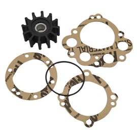 SupremeMarine 10077K Inboard Impeller Repair Kit For Sherwood 10077K-SHW Onan 0132-0375 0132-0498 Impeller