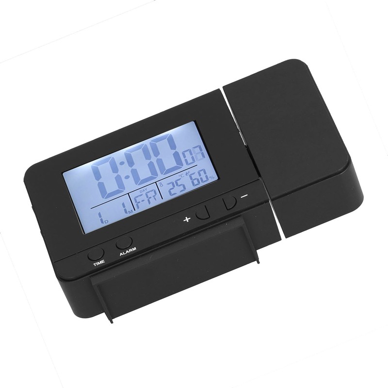 180° Rotation Projection Alarm Clock USB Powered LED Digital Clock